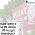 NALSAR University of Law MBA Admissions 2025 Open; Apply Before February 28